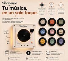 Vibra Vinilo™ Reproductor Musical